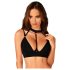 Obsessive Brasica - sujetador halter (negro) - M/L