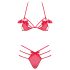 Obsessive Giftella - Conjunto lencería con lazo (rojo)