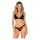 Set de sujetador Obsessive Latinesa - negro