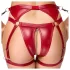 Cottelli Bondage - Conjunto rojo brillante y esposas - L