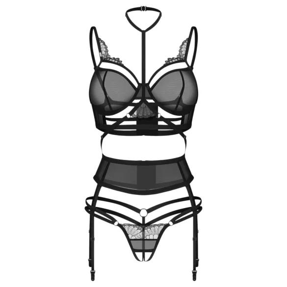 Obsessive Premisis - conjunto lencería - negro - L/XL