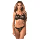 Obsessive - conjunto de lencería con tirantes - encaje negro