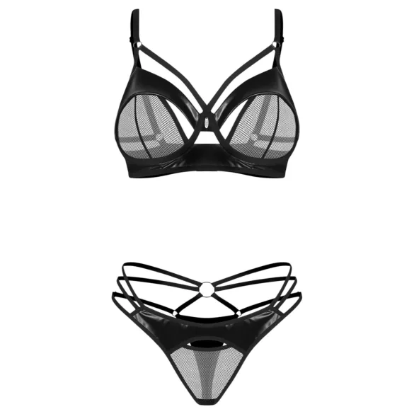 Obsessive - conjunto de lencería con tirantes - encaje negro