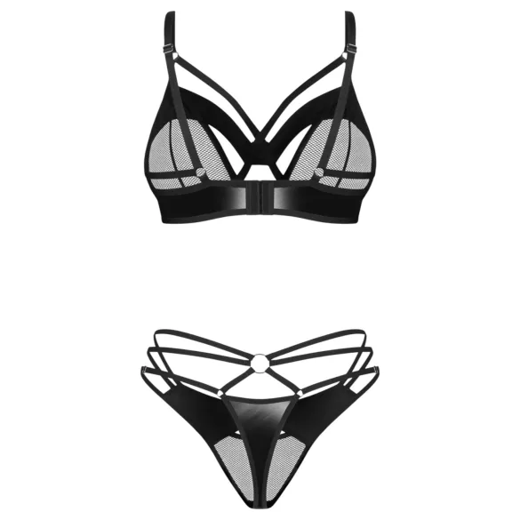 Obsessive - conjunto de lencería con tirantes - encaje negro