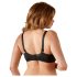 Cottelli Plus Size - realce de busto (negro) - 95D