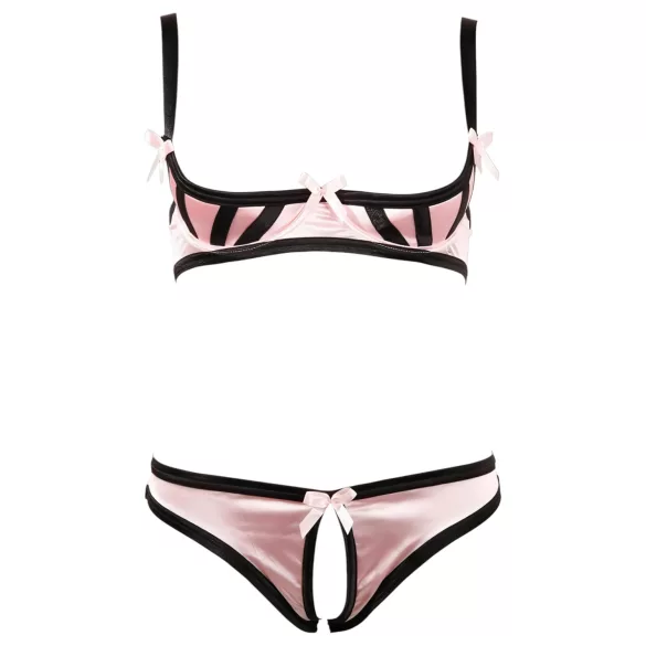 Cottelli - conjunto lencería sujetador push up rayas - 80B/M