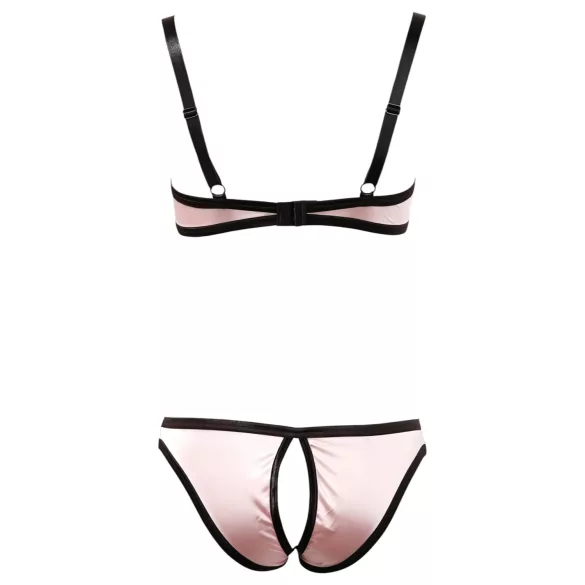 Cottelli - conjunto lencería sujetador push up rayas - 85B/L