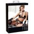 Abierta Fina - Trio lencería seductora de encaje - 85B/L
