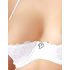 Cottelli - conjunto blanco realzador de encaje con corsé - 80B/M