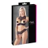 Cottelli - conjunto lencería sujetador abierto - negro - 85B/L