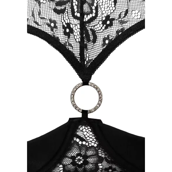 Cottelli - conjunto lencería sujetador abierto - negro - 85B/L