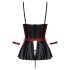 Cottelli Bondage - Conjunto Brillante y Esposas (Negro)