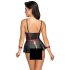Cottelli Bondage - Conjunto Brillante y Esposas (Negro) - L