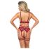 Set Abierta Fina - Resalta tus encantos en rojo