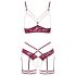 Set Abierta Fina - Resalta tus encantos en rojo