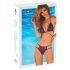 Obsessive Balitta - bikini brillante de cuello halter (lila) - M