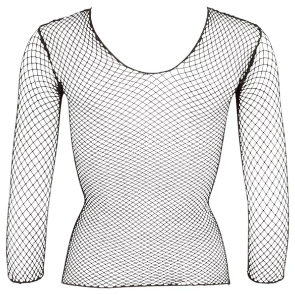NO:XQSE - Top de red para mujer - negro - talla S-L