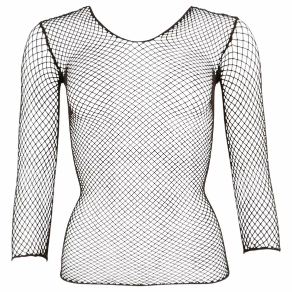 NO:XQSE - Top de red para mujer - negro - talla S-L