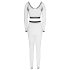 Cottelli - Conjunto de malla manga larga (negro) - Talla S-L