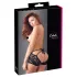 Cottelli - Braguita brasileña de encaje - negro - XL