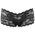 Cottelli - Braguita brasileña de encaje - negro - XL