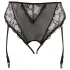 Cottelli Plus Size - braguitas liguero de encaje (negro) - XXXXL