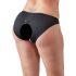 Cottelli Talla Grande - encaje, bragas abiertas (negro) - 3XL