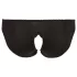 Cottelli Plus Size - encaje, bragas abiertas (negro) - 3XL