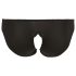 Cottelli Talla Grande - encaje, bragas abiertas (negro) - 4XL