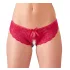 Cottelli - braga brasileña abierta con lazo - mujer - rojo - XL