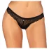 Obsessive Chemeris - tanga sexy - encaje negro - M/L