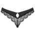 Obsessive Chemeris - tanga sexy - encaje negro - M/L
