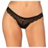 Obsessive Chemeris - tanga sexy (negro)