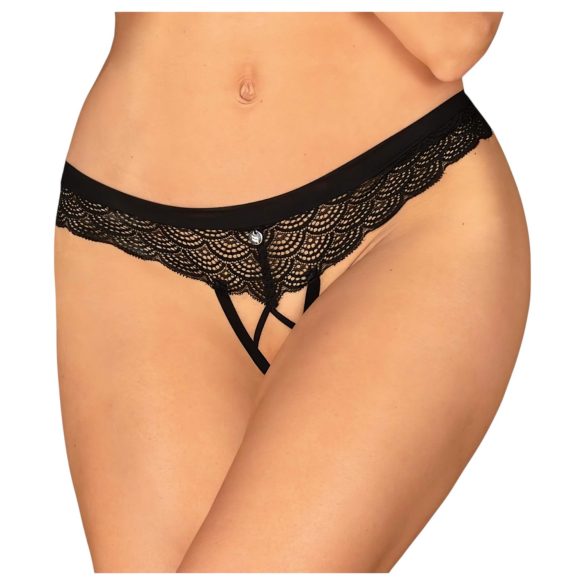 Obsessive Chemeris - tanga abierta (negro) - M/L