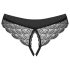 Obsessive Chemeris - tanga abierta (negro) - M/L