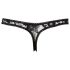 Cottelli - Tanga sexy de encaje (negro) - L