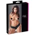 Cottelli - Tanga de encaje con perlas - negro - L