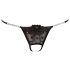 Cottelli - Brillo floral - tanga abierta - M/L