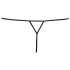 Cottelli - Tanga abierto mujer con strass - negro - M/L