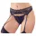 Cottelli - liguero y tanga de encaje - negro - XL