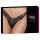 Cottelli - tanga lujoso bordado perlas (negro)