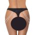 Cottelli - tanga lujoso bordado perlas (negro)
