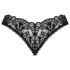 Obsessive Donna Dream - tanga abierta de encaje (negro)
