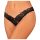Obsessive Donna Dream - tanga abierto de encaje (negro) - M/L
