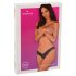 Obsessive Donna Dream - tanga abierto de encaje (negro) - M/L