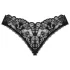 Obsessive - tanga abierto de encaje - negro - M/L