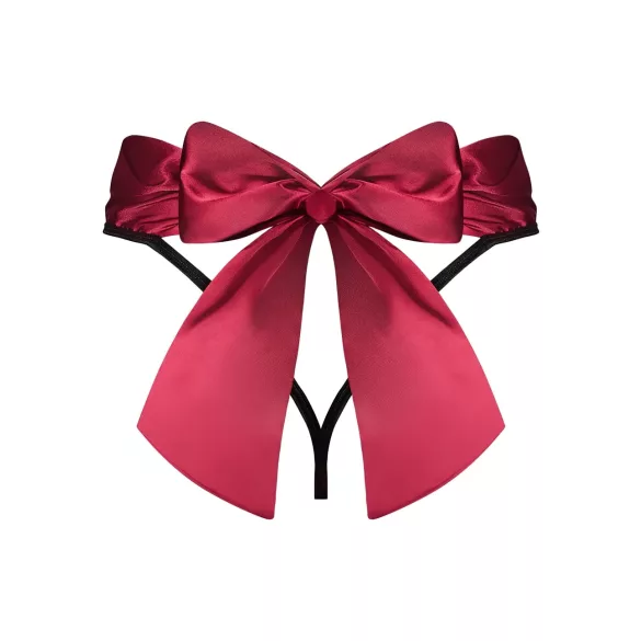 Obsessive - tanga con lazo - color rojo - L/XL