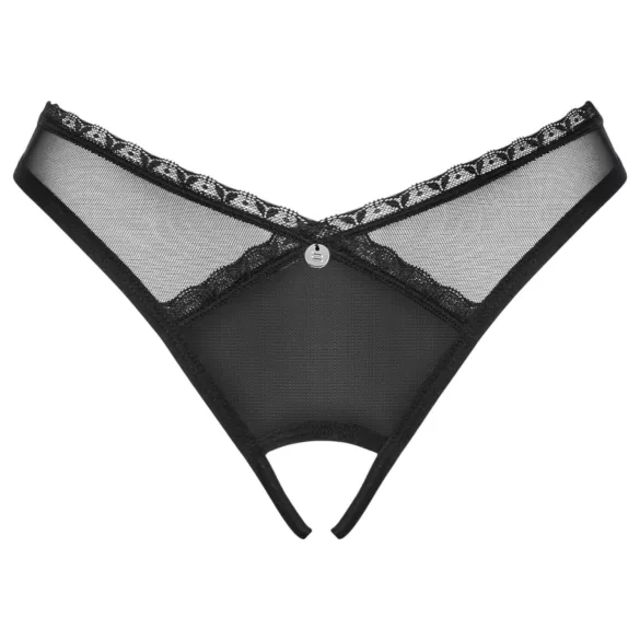 Obsessive - tanga abierto - encaje - negro - M/L