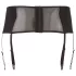 Cottelli Plus Size - liguero encaje con cintas - negro