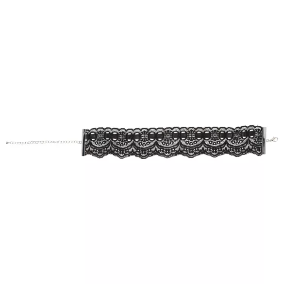 Cottelli - gargantilla de encaje de cuero sintético, accesorio de disfraz BDSM